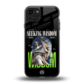 seeking wisdom back phone cover | glass case for iphone 15