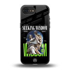 seeking wisdom back phone cover | glass case for iphone 16e