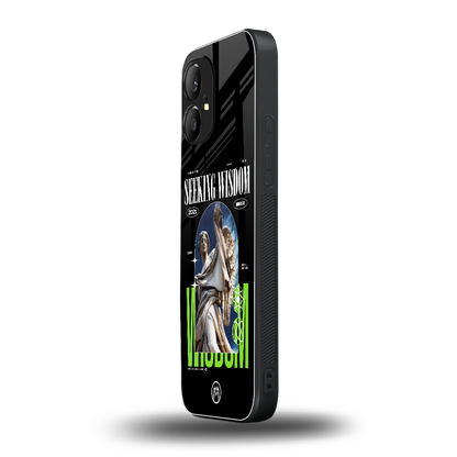 seeking wisdom back phone cover | glass case for nothing phone 1