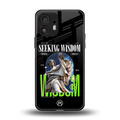 seeking wisdom back phone cover | glass case for nothing phone 2