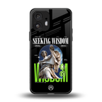 seeking wisdom back phone cover | glass case for nothing phone 2