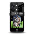 seeking wisdom back phone cover | glass case for oneplus nord 3