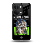 seeking wisdom back phone cover | glass case for oneplus nord 3