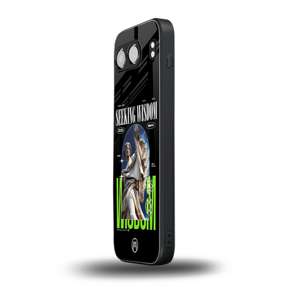 seeking wisdom back phone cover | glass case for oneplus nord 4