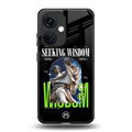 seeking wisdom back phone cover | glass case for oneplus nord ce 3