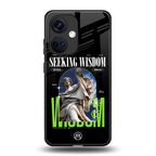 seeking wisdom back phone cover | glass case for oneplus nord ce 3