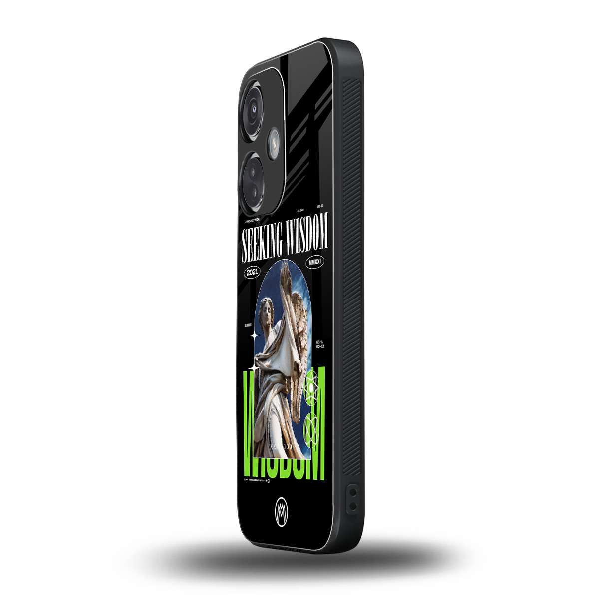 seeking wisdom back phone cover | glass case for oneplus nord ce 3