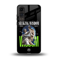 seeking wisdom back phone cover | glass case for oneplus nord ce 4 lite