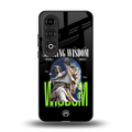 seeking wisdom back phone cover | glass case for oneplus nord ce 4