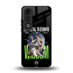 seeking wisdom back phone cover | glass case for oneplus nord ce 4