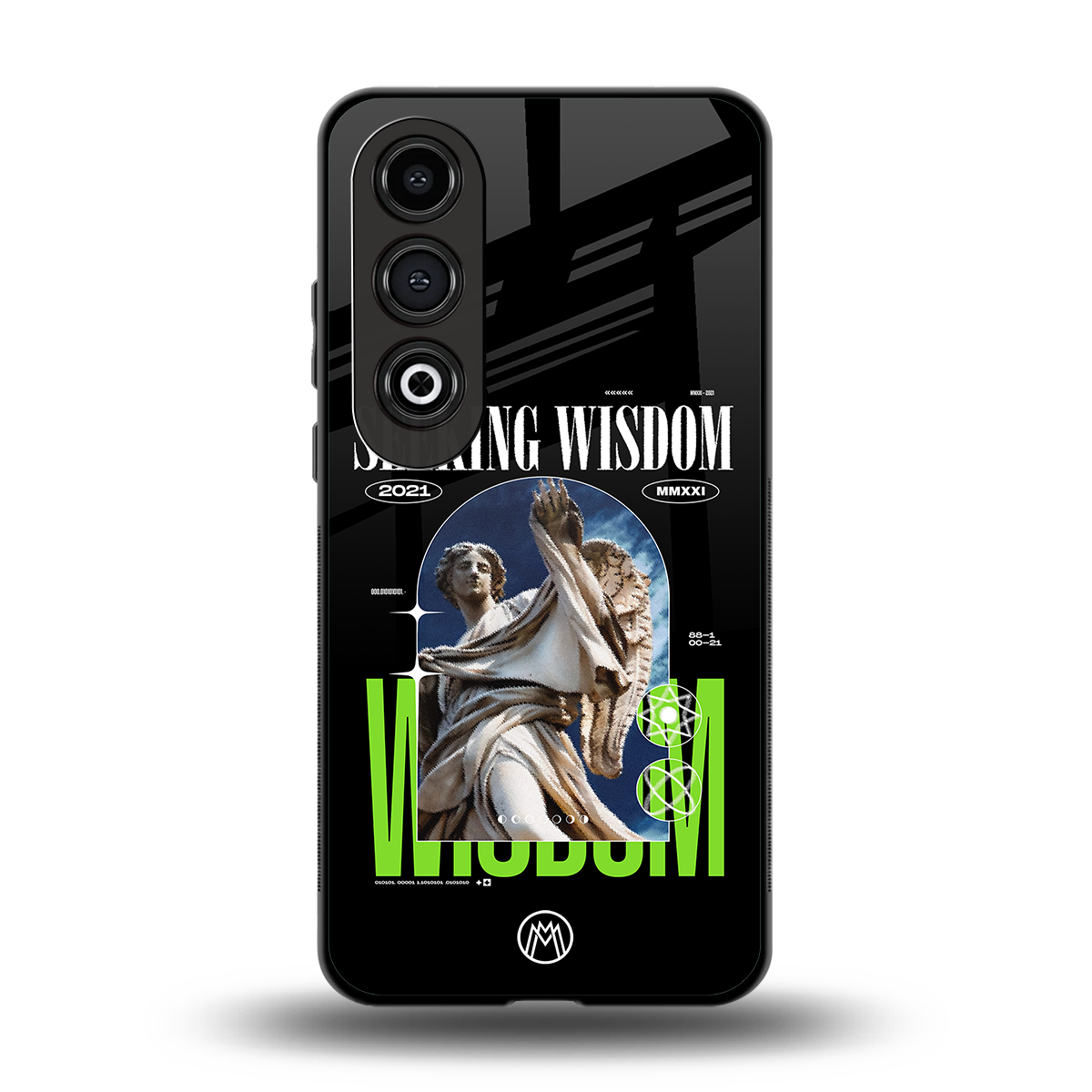 seeking wisdom back phone cover | glass case for oneplus nord ce 4