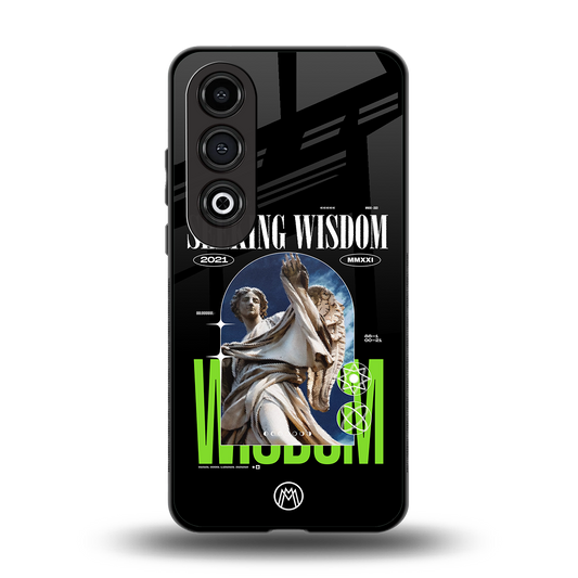 seeking wisdom back phone cover | glass case for oneplus nord ce 4
