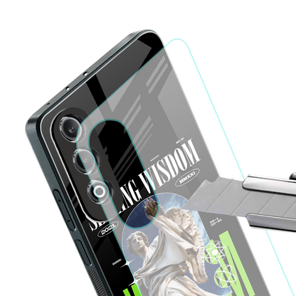 seeking wisdom back phone cover | glass case for oneplus nord ce 4