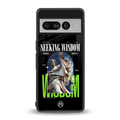seeking wisdom back phone cover | glass case for google pixel 7 pro