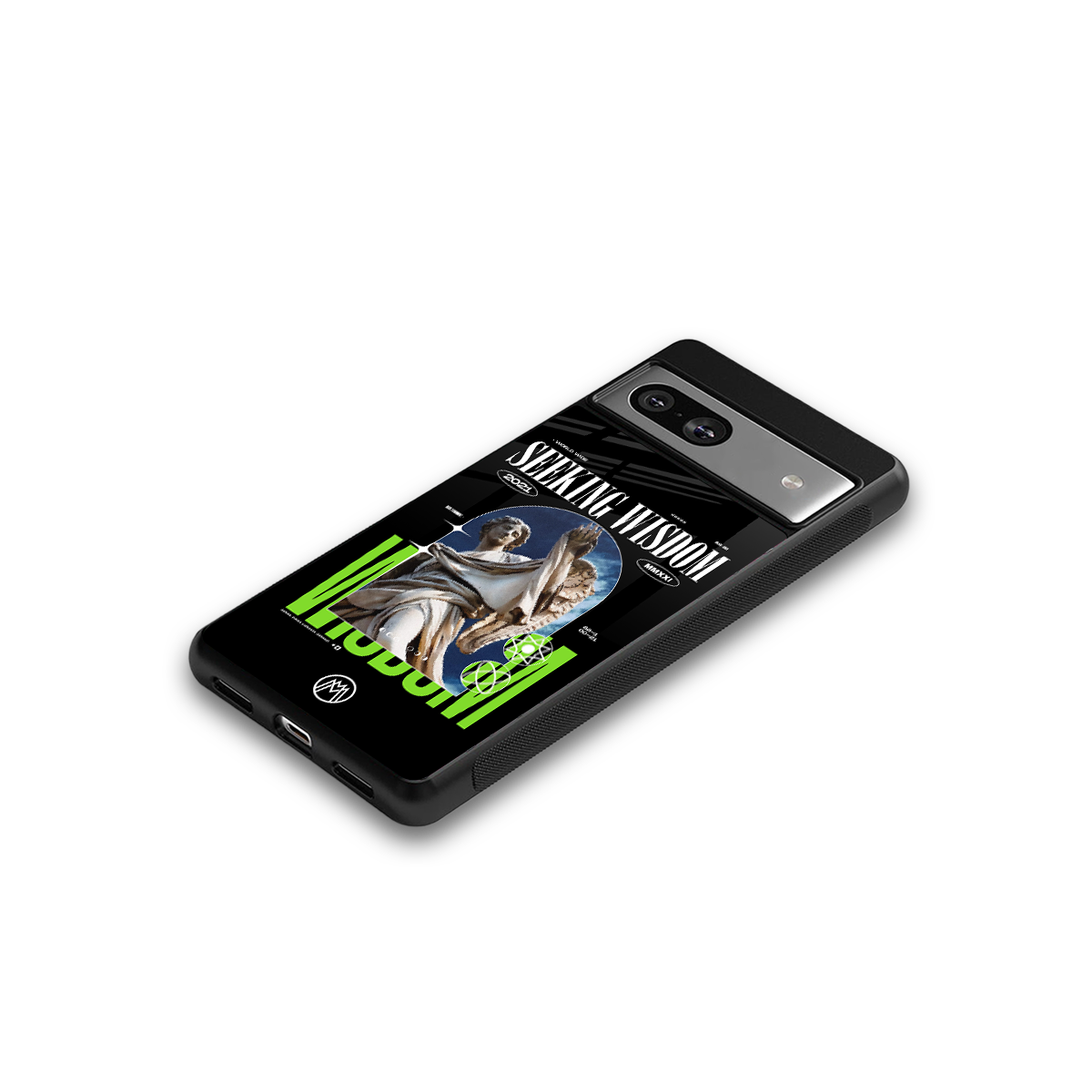 seeking wisdom back phone cover | glass case for Google Pixel 7A