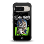 seeking wisdom back phone cover | glass case for google pixel 9