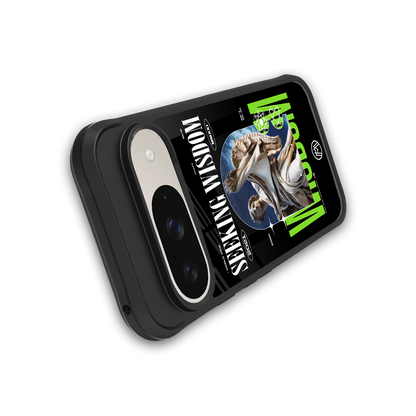 seeking wisdom back phone cover | glass case for google pixel 9