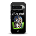seeking wisdom back phone cover | glass case for google pixel 9 pro