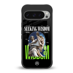 seeking wisdom back phone cover | glass case for google pixel 9 pro