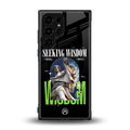 seeking wisdom back phone cover | glass case for samsung galaxy s23 ultra