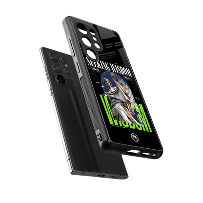 seeking wisdom back phone cover | glass case for samsung galaxy s25 ultra