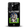 seeking wisdom back phone cover | glass case for samsung galaxy s24 fe