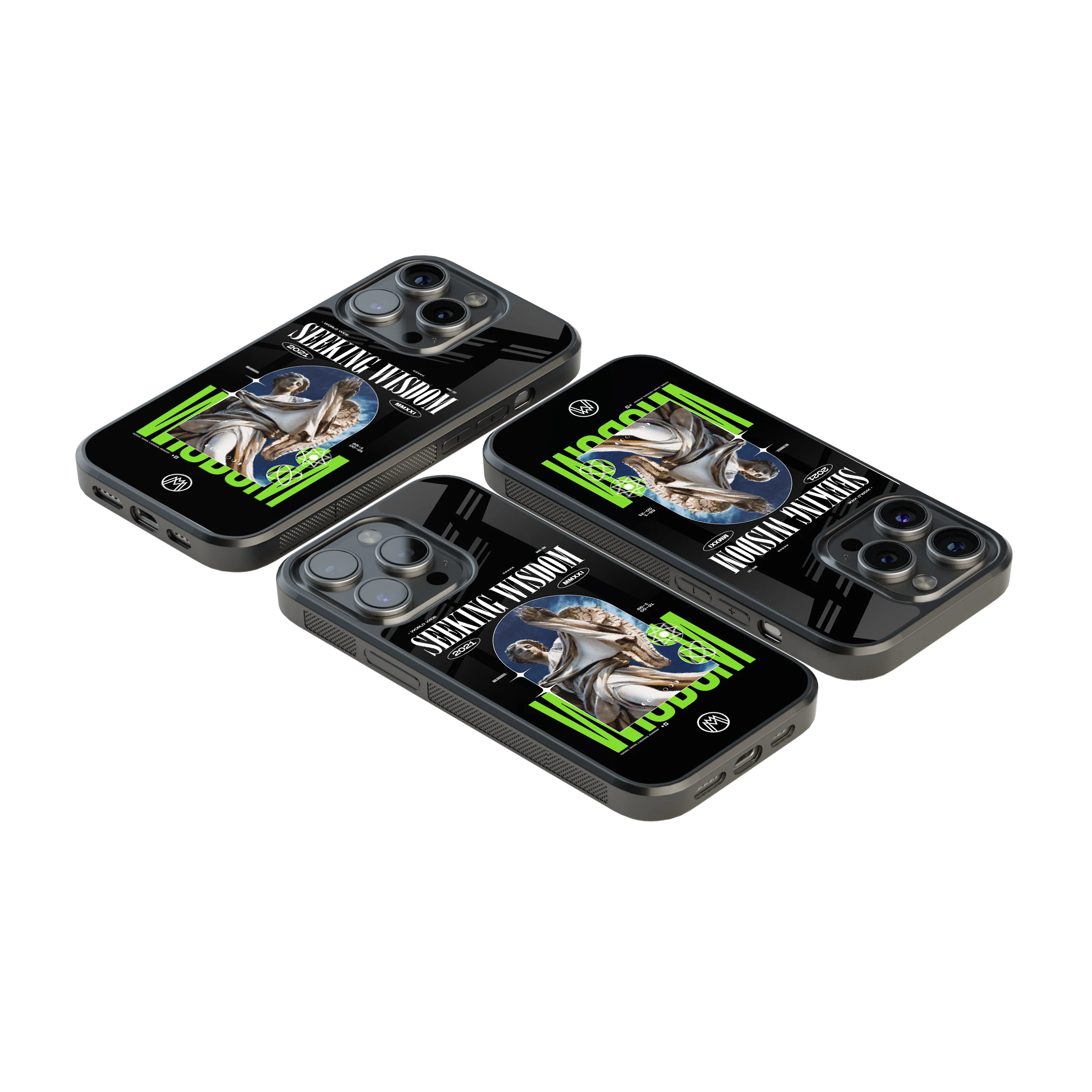 Luxury Glass Back Mobile Cover for iPhone, Samsung Galaxy, OnePlus, Pixel, Redmi & More