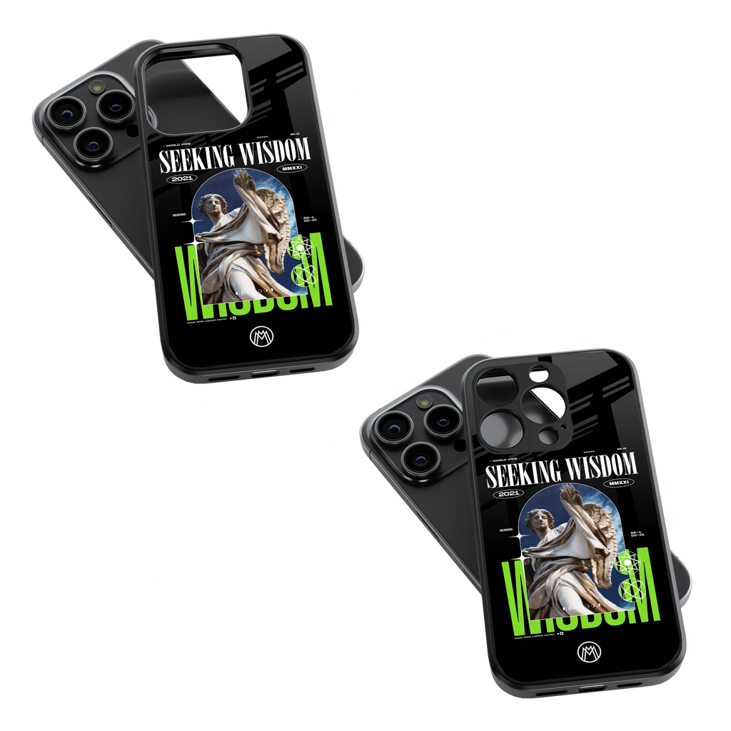 Trendy Glass Back Mobile Case for iPhone, Samsung, Redmi, OnePlus, Google Pixel, Motorola