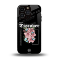 self discover back phone cover | glass case for iphone 13 pro
