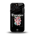 self discover back phone cover | glass case for iphone 13 pro