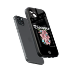 self discover back phone cover | glass case for iphone 14 plus