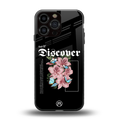 self discover back phone cover | glass case for iphone 14 pro max