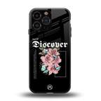 self discover back phone cover | glass case for iphone 14 pro max