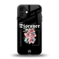 self discover back phone cover | glass case for iphone 16 plus