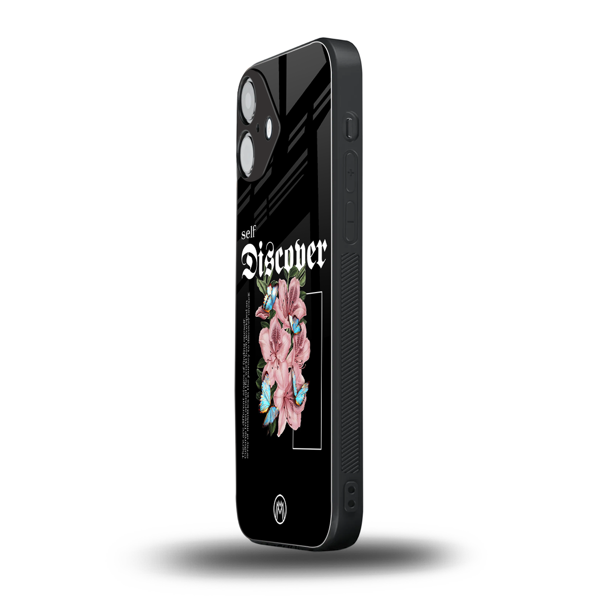 self discover back phone cover | glass case for iphone 16 plus
