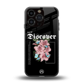 self discover back phone cover | glass case for iphone 16 pro