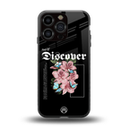 self discover back phone cover | glass case for iphone 16 pro
