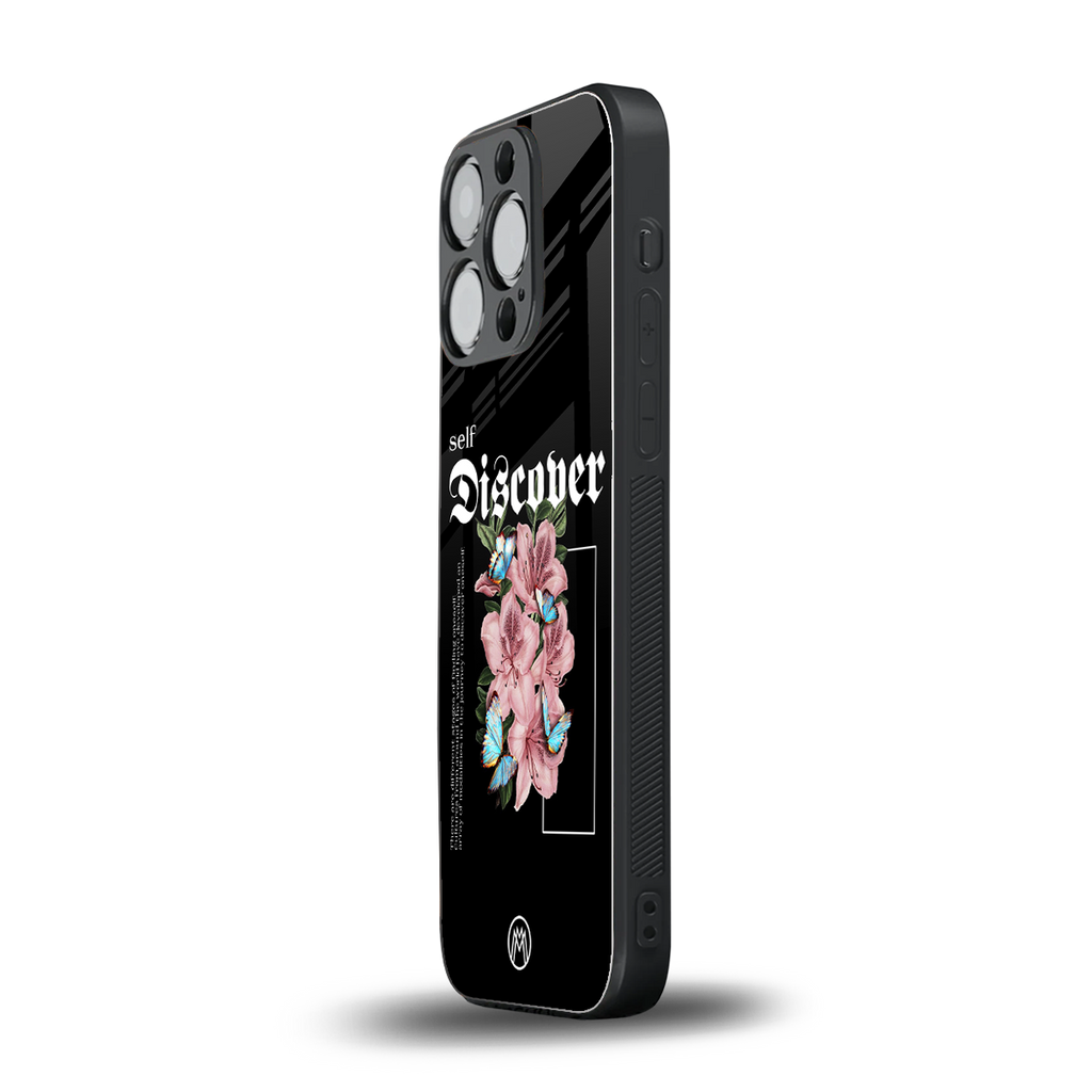 self discover back phone cover | glass case for iphone 16 pro