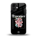 self discover back phone cover | glass case for iphone 16