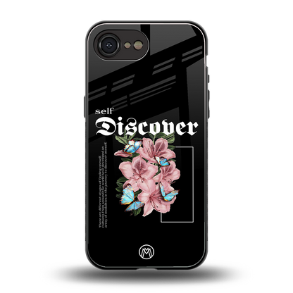 self discover back phone cover | glass case for iphone 16e