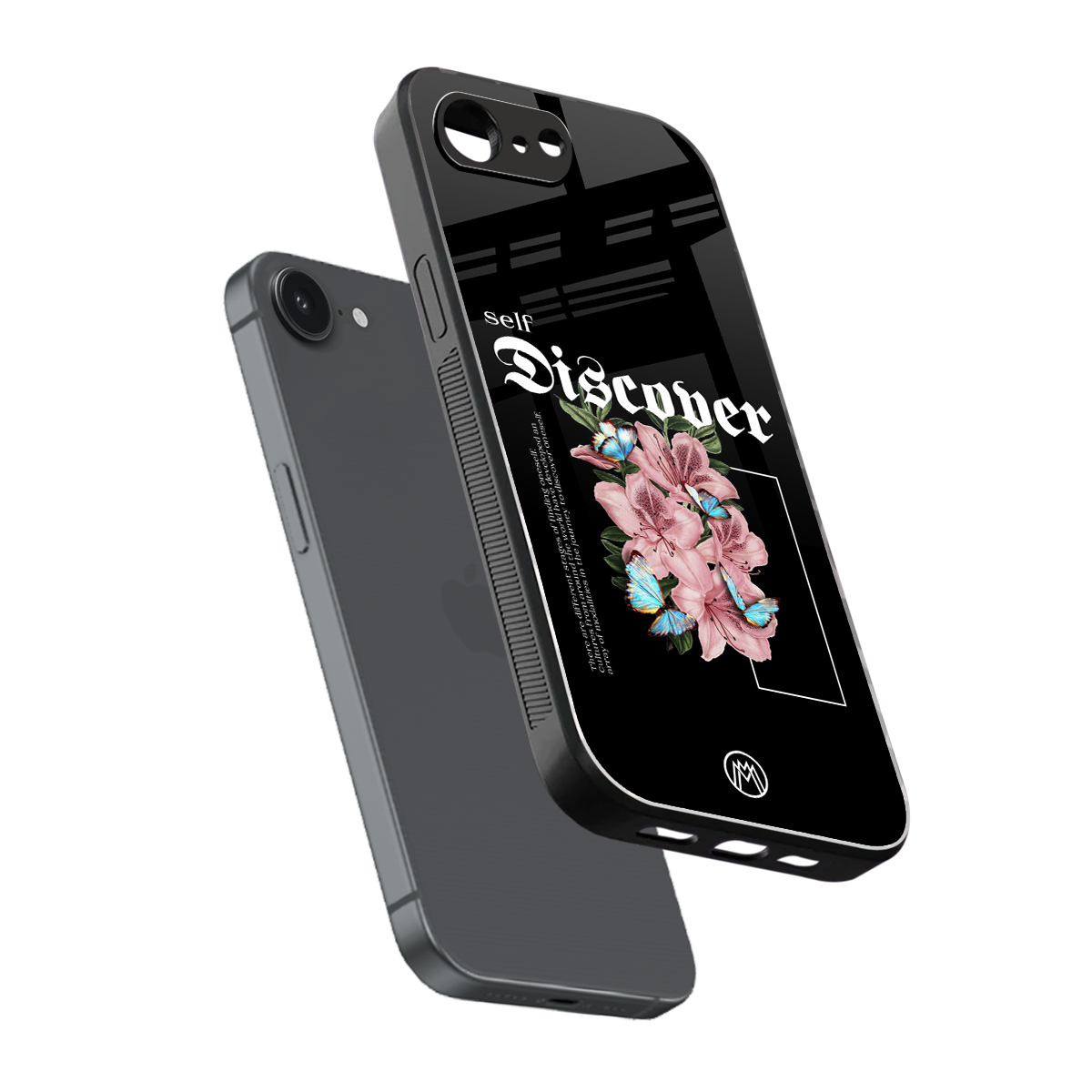 self discover back phone cover | glass case for iphone 16e