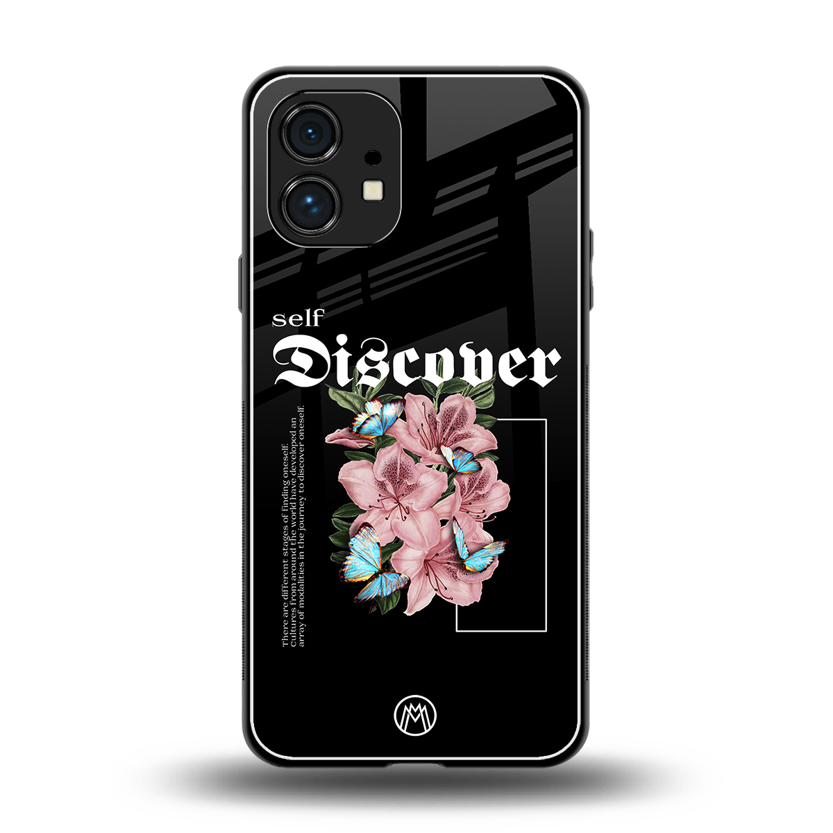 self discover back phone cover | glass case for nothing phone 1