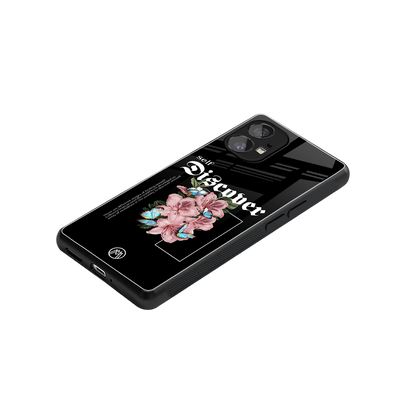self discover back phone cover | glass case for nothing phone 1