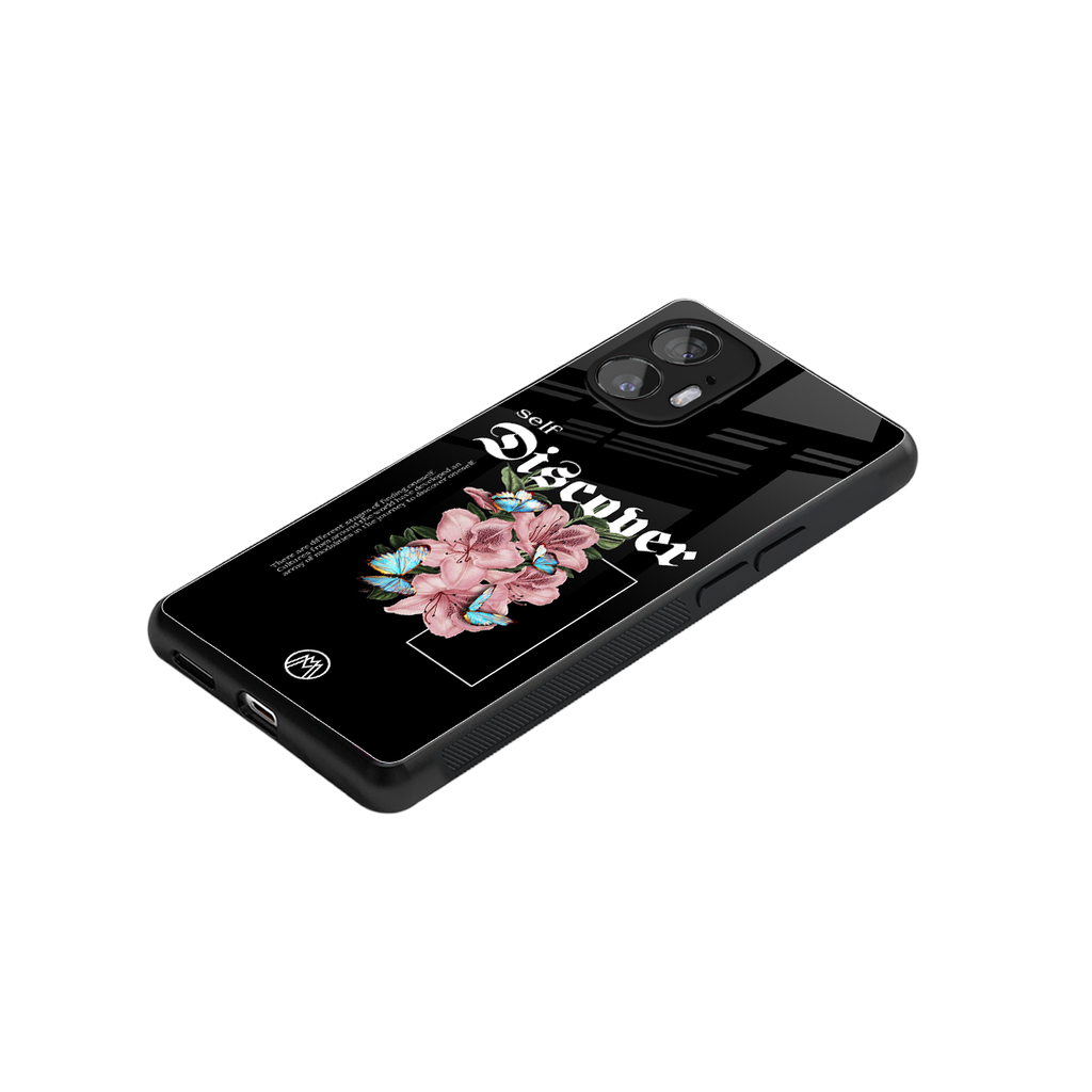 self discover back phone cover | glass case for nothing phone 2