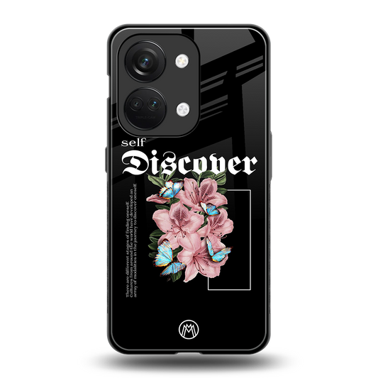 self discover back phone cover | glass case for oneplus nord 3