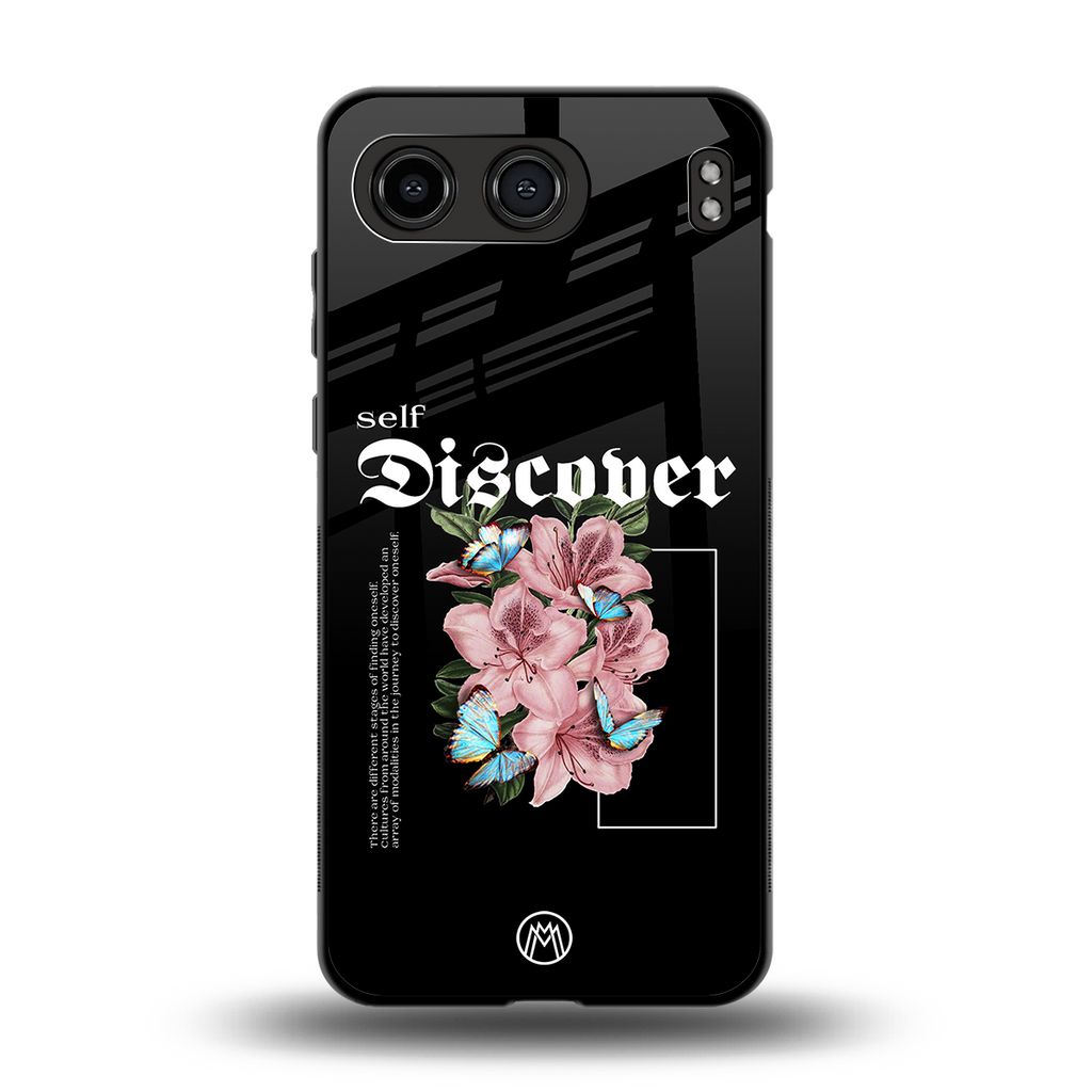 self discover back phone cover | glass case for oneplus nord 4