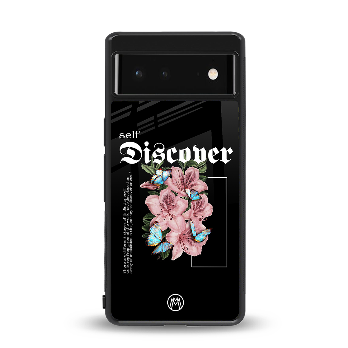 self discover back phone cover | glass case for google pixel 6