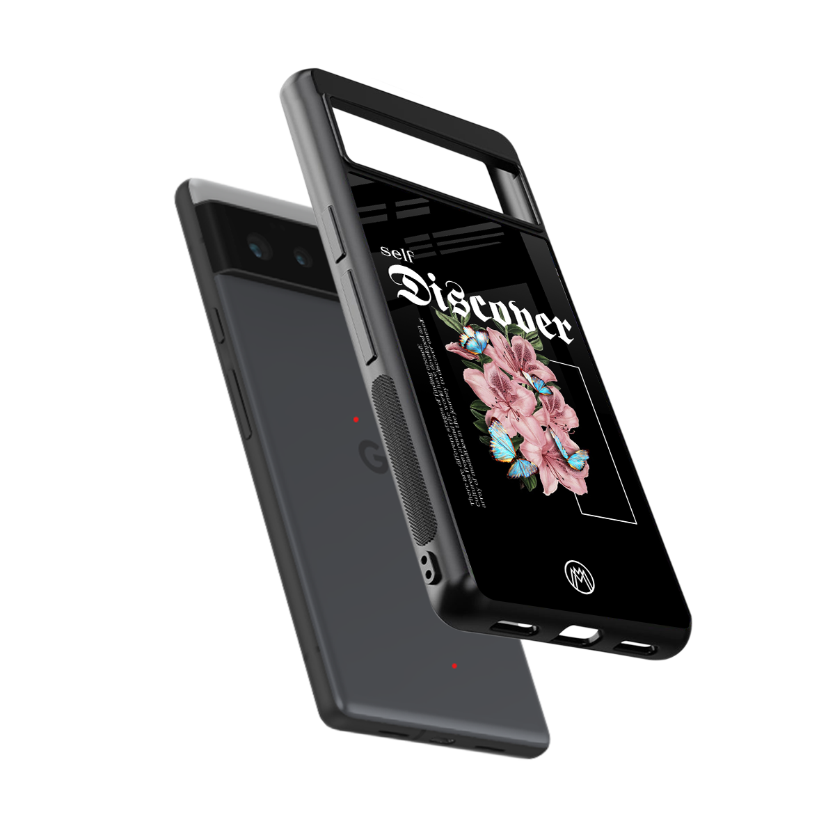 self discover back phone cover | glass case for google pixel 6