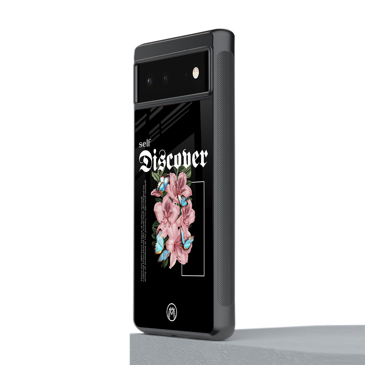 self discover back phone cover | glass case for google pixel 6