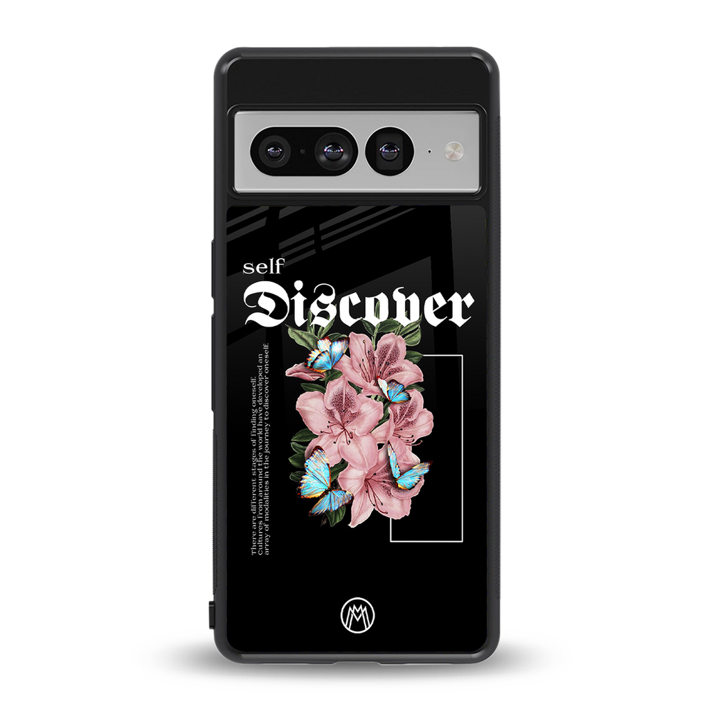 self discover back phone cover | glass case for google pixel 7 pro